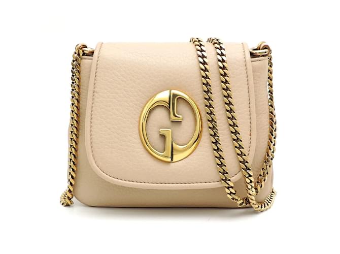 Gucci GG '1973' Small Chain Shoulder Bag 251821 Leather  ref.1247523