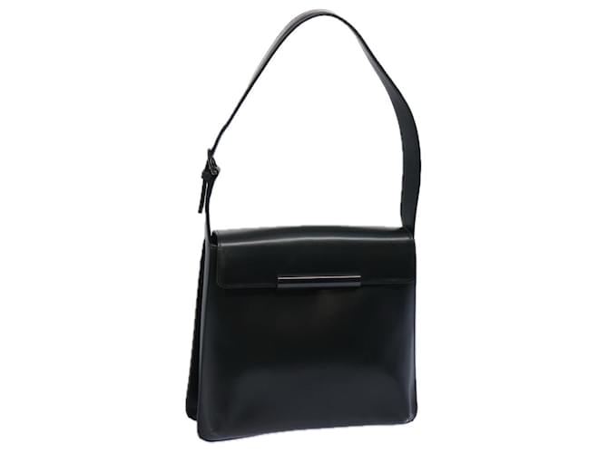 GIVENCHY Shoulder Bag Leather Black Auth am5639  ref.1247618