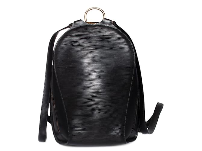 Louis Vuitton, Epi Mabillon black leather bag  ref.1247736