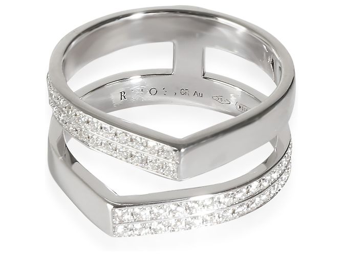 Repossi Antifer Ring in 18K Weißgold 0.64 ctw