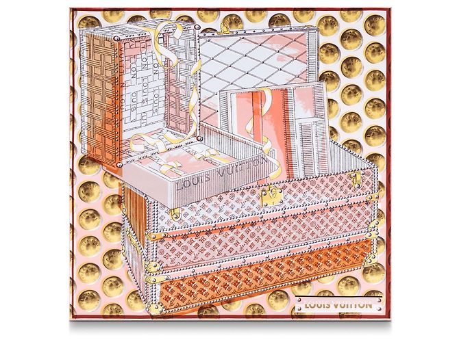 Louis Vuitton Sciarpa LV Magic Malle Square 70 Multicolore
