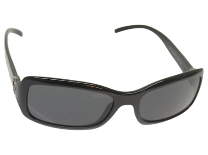 CHANEL Gafas de sol plástico Negro CC Auth ep3334  ref.1248184