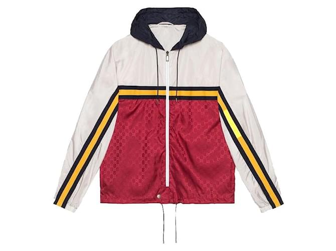 GUCCI Jackets Red Cotton  ref.1248292