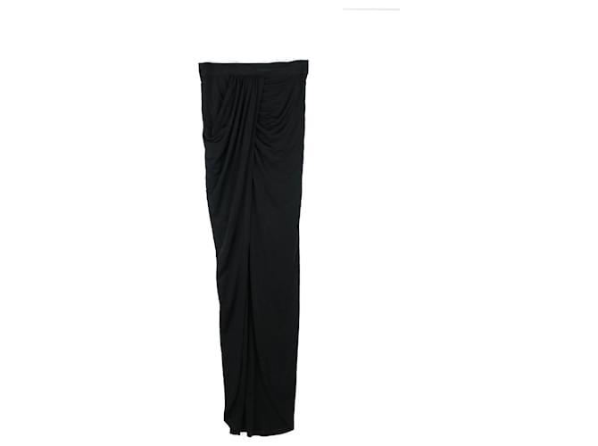 BALMAIN Skirts Black Cotton  ref.1248342