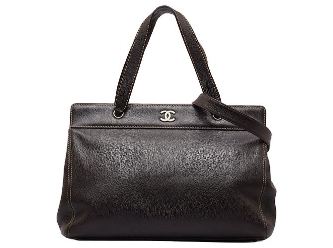 Borse CHANEL Executive Marrone Pelle
