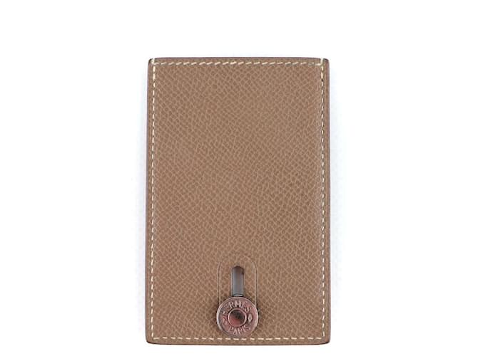 Hermès HERMES Purses, wallets & cases Diabolo Brown Leather  ref.1248505