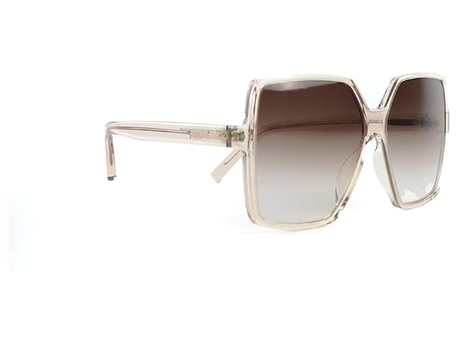 SAINT LAURENT Sunglasses Betty Beige Plastic  ref.1248524