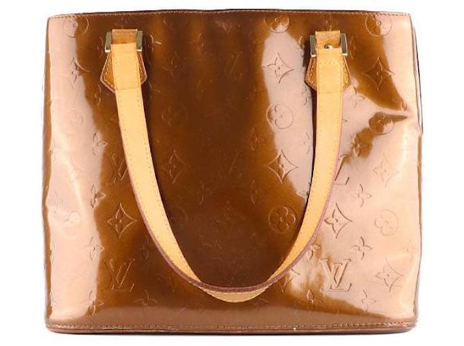 LOUIS VUITTON Handbags Houston Brown Leather  ref.1248544