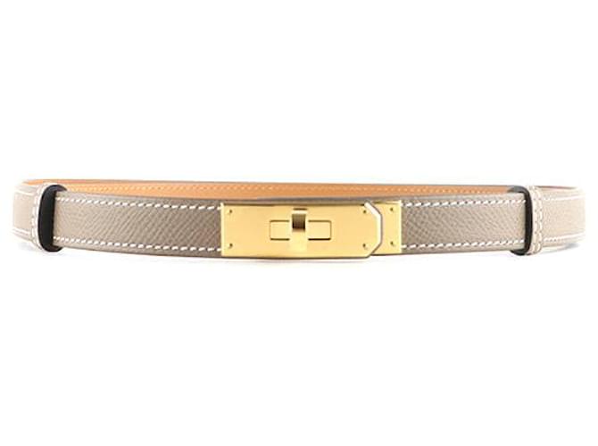 Hermès HERMES Belts Kelly Brown Leather  ref.1248548