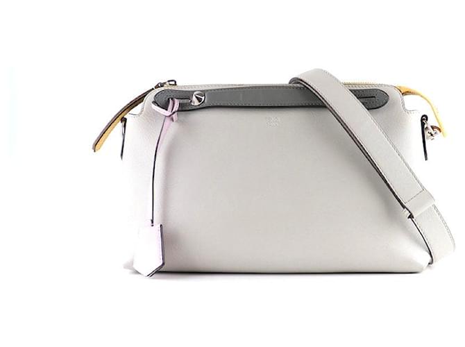 FENDI Handbags By The Way Grey Leather  ref.1248554