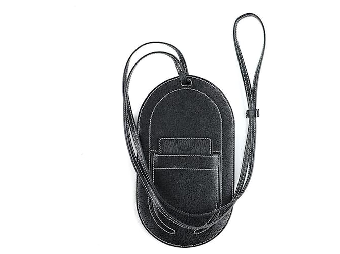 Hermès HERMES Handtaschen In-The-Loop Schwarz Leder  ref.1248609