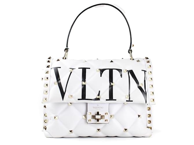 VALENTINO GARAVANI Handbags White Leather  ref.1248616