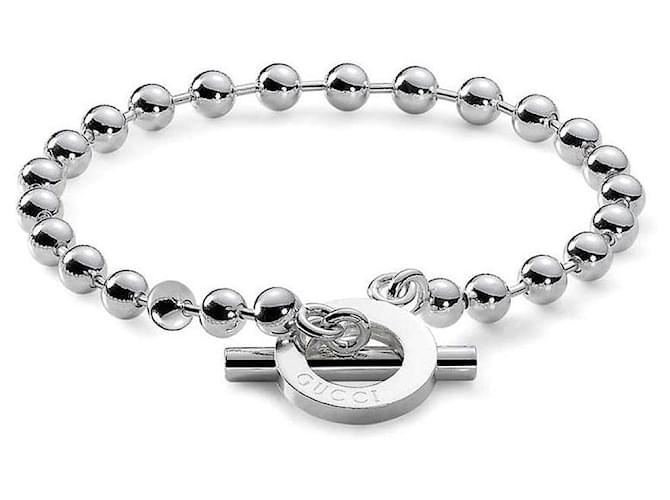 GUCCI Bracelets Silvery Silver  ref.1248678