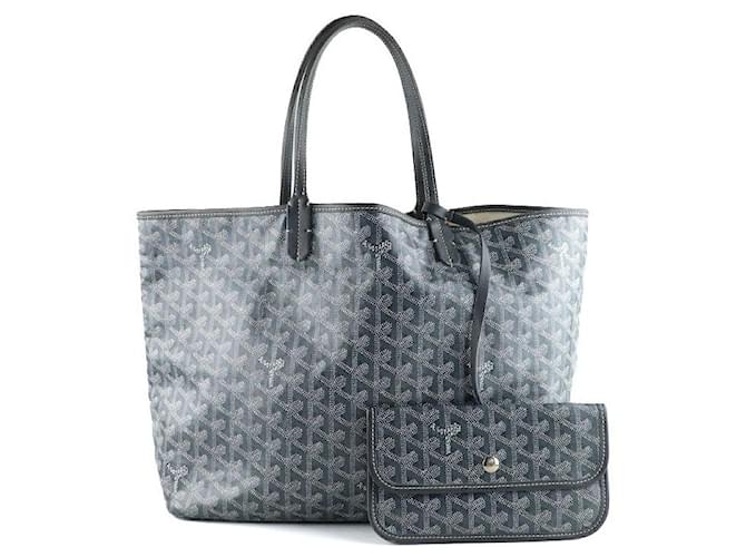 GOYARD Handbags Saint-Louis Grey Leather  ref.1248715