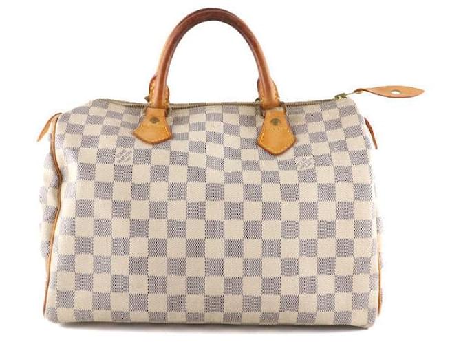 LOUIS VUITTON Handbags Speedy Beige Leather  ref.1248817