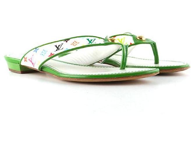 Louis Vuitton sandals Multiple colors Leather  ref.1248818