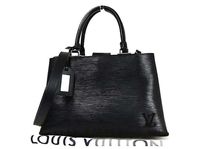 Louis Vuitton Kleber Negro Plata  ref.1249042
