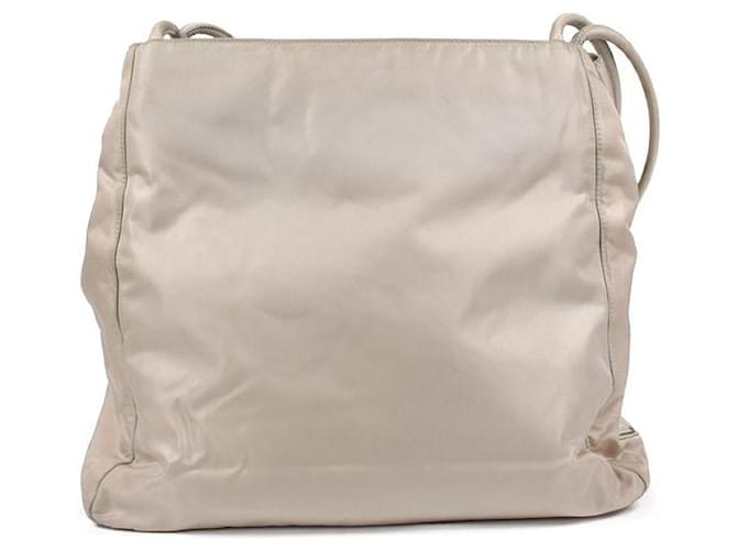 Prada Handbags Beige Nylon  ref.1249174