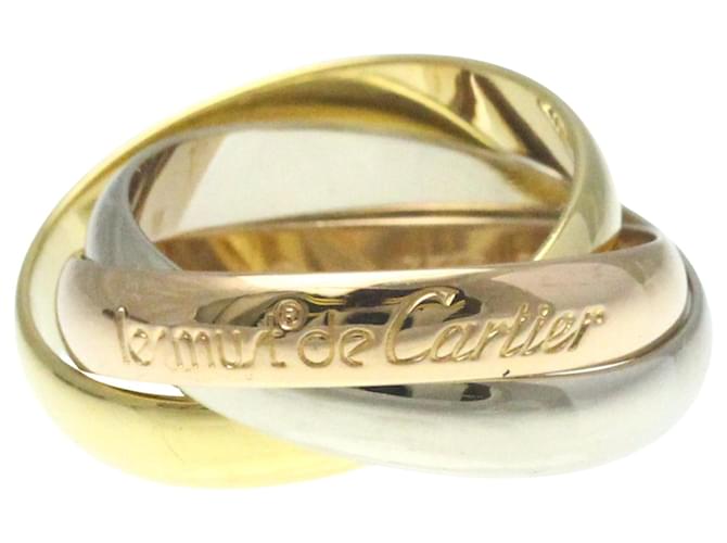 Cartier Trinity Dourado Ouro amarelo  ref.1249190