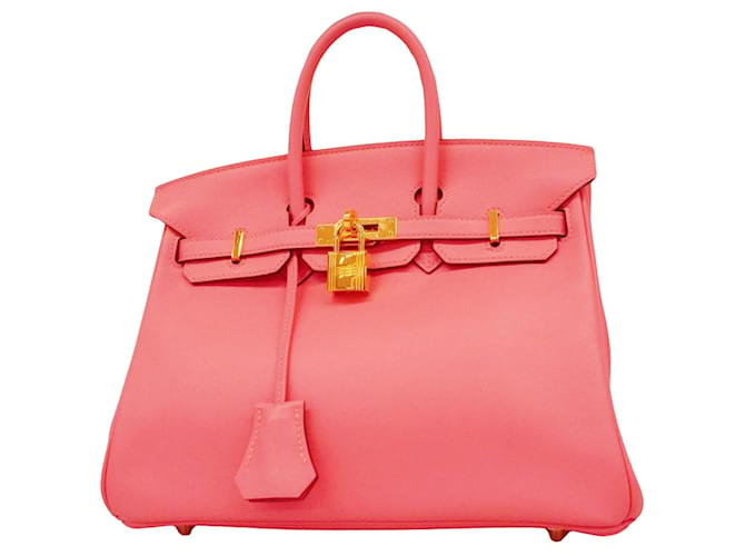 Hermès Birkin 25 Pink Leather  ref.1249221