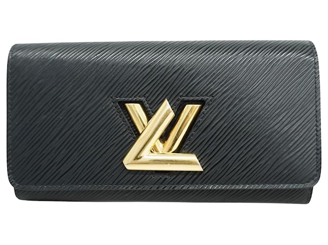 Louis Vuitton Twist Cuir Noir  ref.1249275