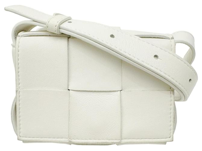 Bottega Veneta Cassette White Leather  ref.1249280