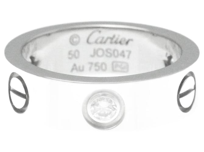 Cartier Love Or blanc Argenté  ref.1249322