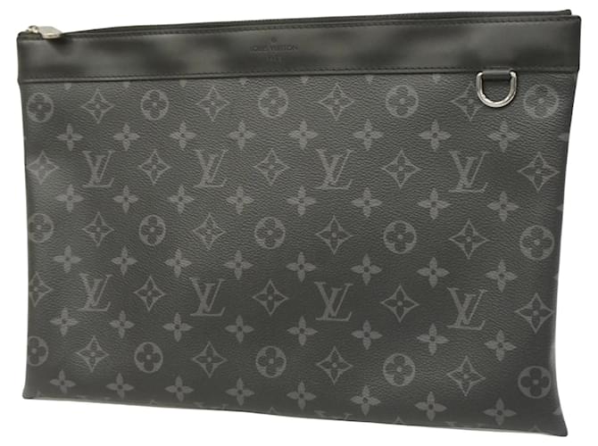 Louis Vuitton Discovery Black Leather  ref.1249355