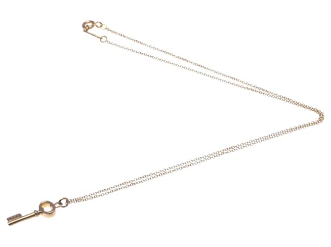 Chave Tiffany & Co Dourado Ouro rosa  ref.1249505
