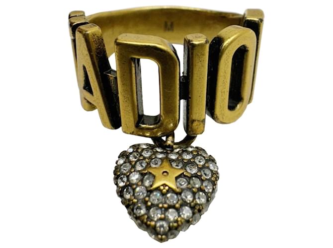 Dior J'Adior Dourado Metal  ref.1249560