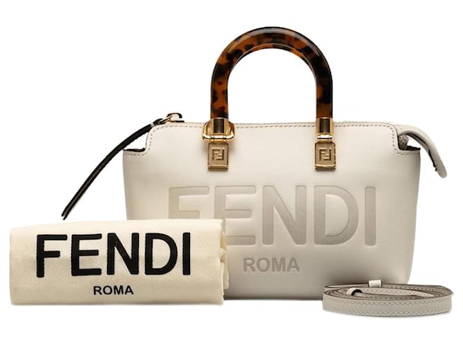 Fendi By The Way Mini Handbag 8BS067 Leather  ref.1249718
