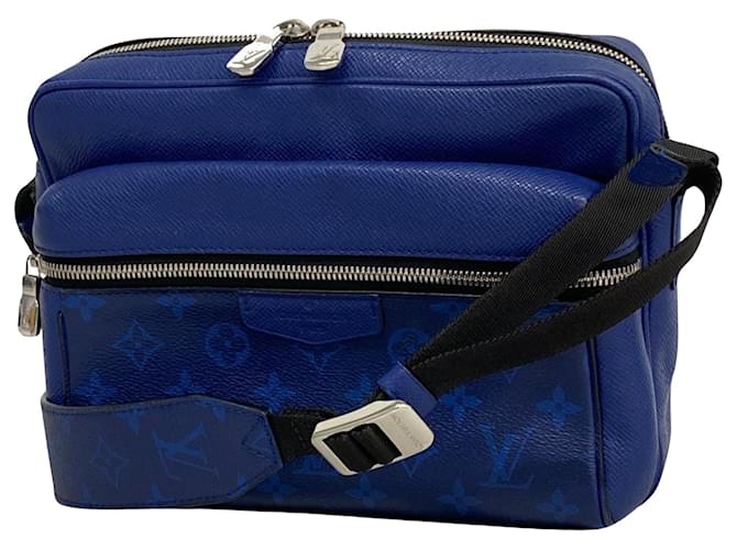 Louis Vuitton Outdoor Navy blue Leather  ref.1249808