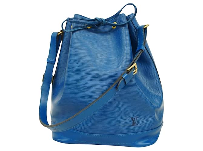Noe Louis Vuitton Noé Blue Leather  ref.1249813