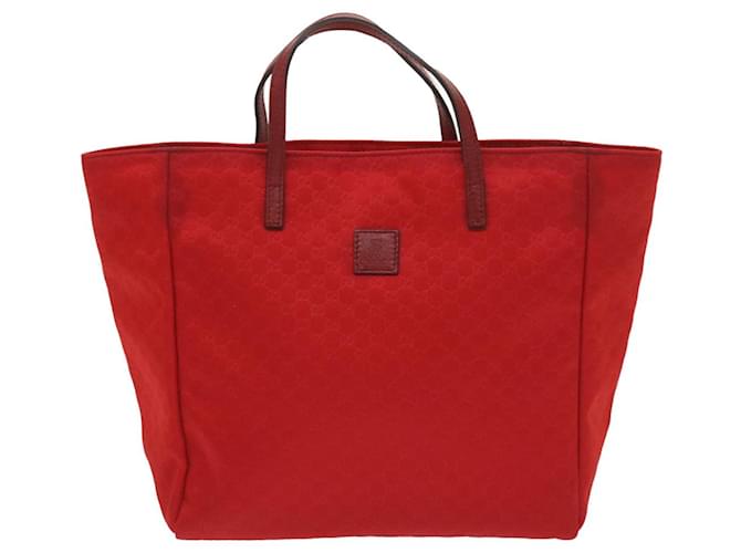 Gucci GG Canvas Rot Synthetisch  ref.1249827