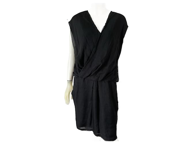 Alexander Wang Dresses Black Silk  ref.1250086