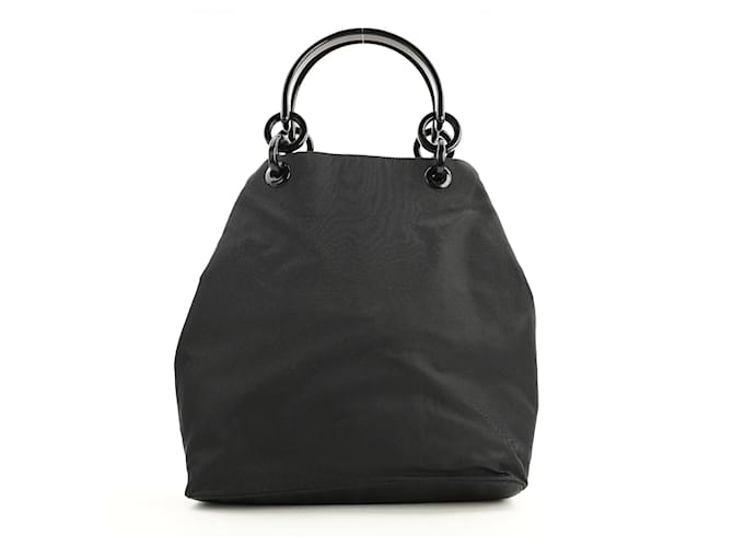 Tote Prada Bags Plastic Black Tessuto  ref.1250382
