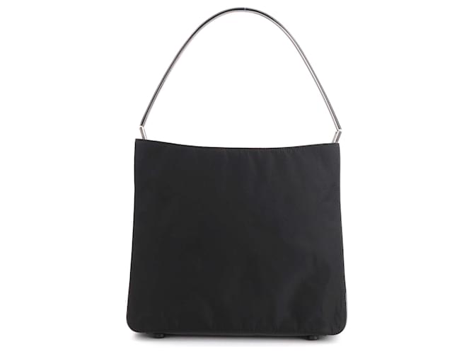 PRADA Shoulder bags Leather Black Tessuto  ref.1250540