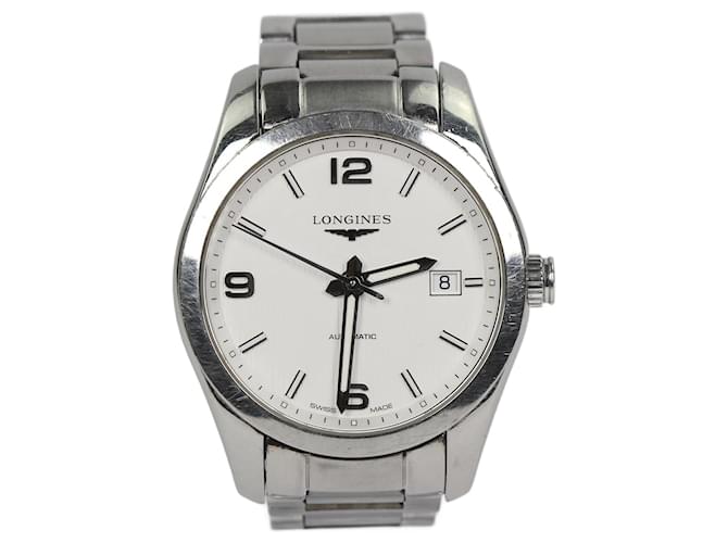 Longines Conquest Classic L2.785.4. Conquest Stainless Steel White  ref.1250620