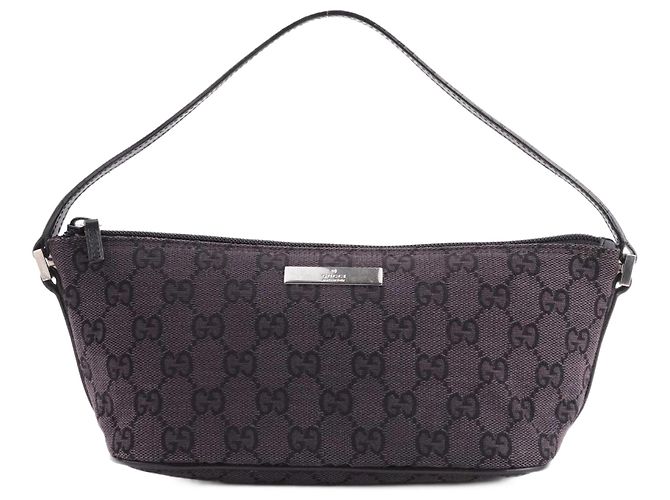 Bolsos de mano GUCCI T. Algodón Negro