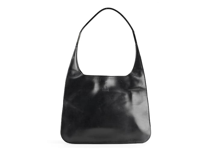 GUCCI Shoulder bags Leather Black Hobo  ref.1250733