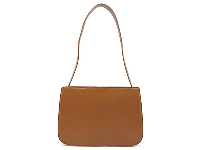 PRADA Shoulder bags Leather Beige Cleo  ref.1250744