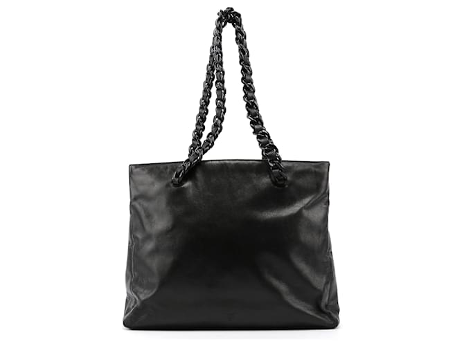 PRADA Shoulder bags Leather Black Cleo  ref.1250752