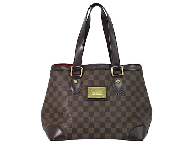 Louis Vuitton Hampstead Brown Cloth  ref.1250814
