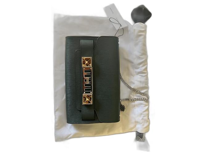 Proenza Schouler Clutch bags Dark blue Leather  ref.1251008
