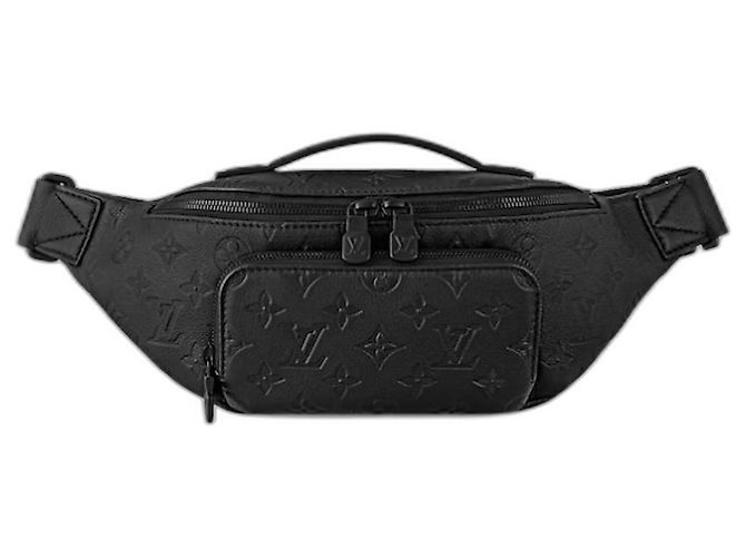 Louis Vuitton Rush Bumbag Black Monogram Shadow Leather