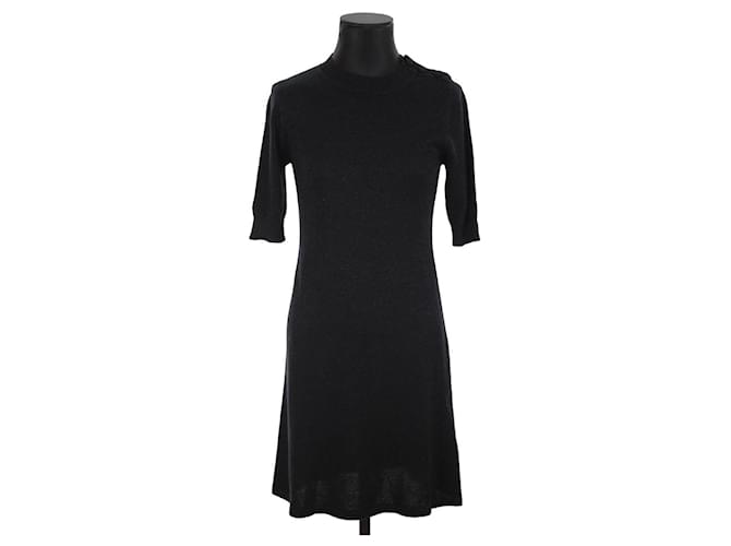 Alexandra Golovanoff Cashmere Dress Black  ref.1251071