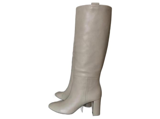 Geox Boots White Leather  ref.1251263