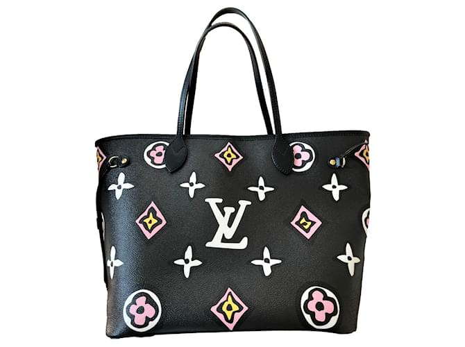 Louis Vuitton Neverfull Multiple colors Leather  ref.1251267