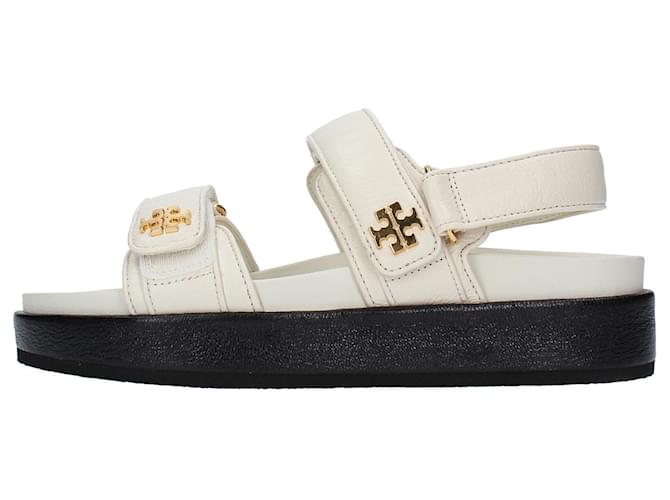 Tory Burch Leather Sandals White  ref.1251272