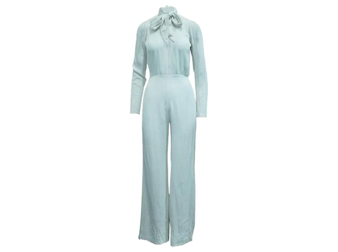 Reformation White Maxi Jumpsuit with Open Back  ref.1251426